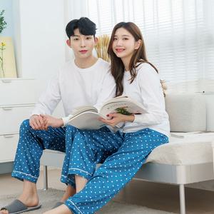 예스플러스 샤무즈 남녀공용 러블리 파자마