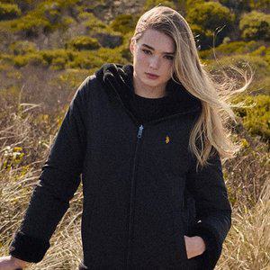 [유에스폴로]최초가 179000원[U.S. POLO ASSN.] 보아퍼 리버서블 퀼팅 점퍼 여성_블랙