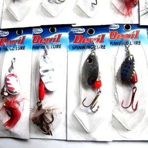 트윈피쉬 메탈 스푼 스피너 30개 모듬 세트하드베이트 메탈베이트 메탈스푼