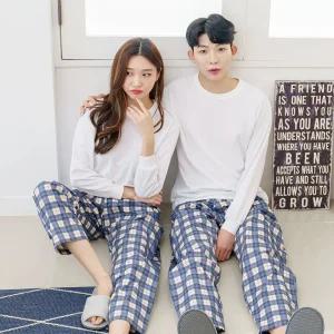 예스플러스 특면 9부 40수 주머니 파자마 파운드