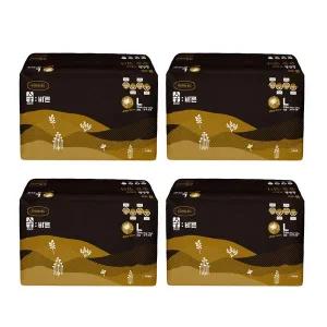 [숲(SOOP)]숲바른 프리미엄 골드 기저귀 팬티(대형) 4팩 (104매)