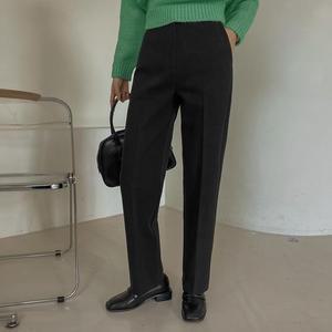 [시크릿라벨] 모직슬림일자핏슬랙스