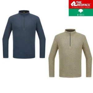 [레드페이스]REWMTSW23011_자카드플리스짚티셔츠