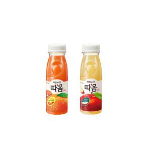 빙그레 따옴주스 235ml 2가지맛 자몽맛3개+사과맛3개/냉장무배