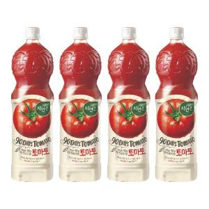 웅진식품 자연은 토마토 1.5L 4개