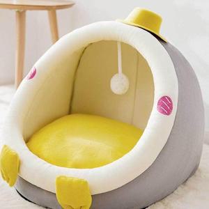 [HYIK1GSO_4B]그레이 애견방석 동굴하우스 쿠션 펫방석