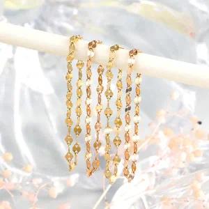 [골드피아] 14K 1.5mm 트윙클 체인 반지