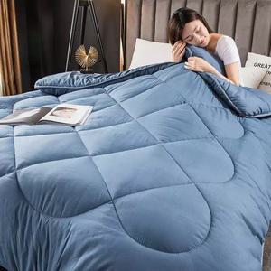 겨울 낙타 이불 따뜻한 두꺼운 침구 카멜 간절기 털