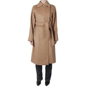 [롯데백화점]막스마라 막스마라 여성 마누엘라 아이콘 울 코트 카멜 MANUELA 001