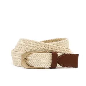 헤지스 여성 25SS 라탄 위빙 벨트 베이지 HSBE5B001I2