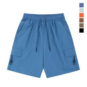[파라고나]공용 데일리 타슬란 카고 숏 밴딩 반바지