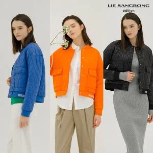 [론칭가 69900원] 이상봉에디션 퀼팅 블루종 점퍼