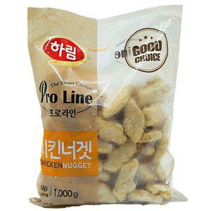 [기타]하림 프로라인 치킨너겟 냉동 1kg (WFGPWQF)