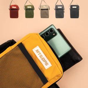 메쉬포켓 미니 크로스백 폰파우치 스마트폰 휴대폰파우치 다용도 보조가방