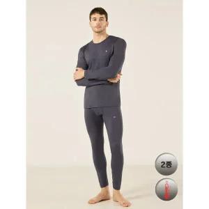 [제임스딘]남성 데일리 피치 기모 내의 상하세트 다크그레이_P376843267