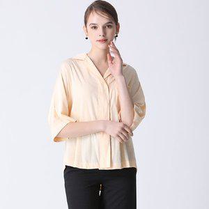 [쉬즈미스]오버핏 오픈 카라 셔츠_P340751050