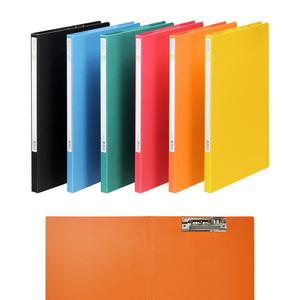 문화산업 수입지 레버클립화일 상철 A4 칼라 하드보드지 커버 원터치 펀치레스 파일