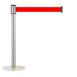 스텐벨트차단봉(고급형)1개/3M/벨트폭7cm/통제봉/출입제한/통제선/간이펜스/국내생산/AS가능