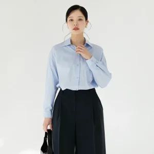 [시크라인] (~XXL까지) 베이블 원포켓 베이직 루즈핏 셔츠 봄 가을 오피스룩 데일리룩 모임룩 미시룩 빅사이즈