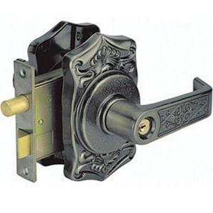 문고리 현관레버 현대도어록 현관정 디럭스 9000AB 안전우수 도어록