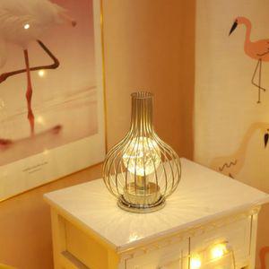 인테리어 조명 와이어 유리병 LED 무드등 수면등