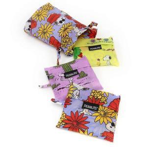 [기타][바쿠백] 휴대용 장바구니 접이식 시장가방 Peanuts 3종 세트