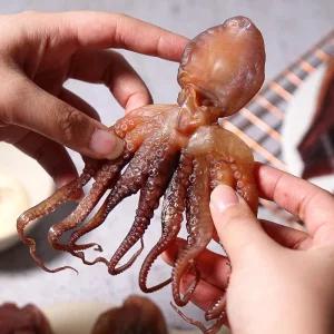 [더주] 진짜 문어로 만든 부드러운 꽃 문어포 200g (6-9미)