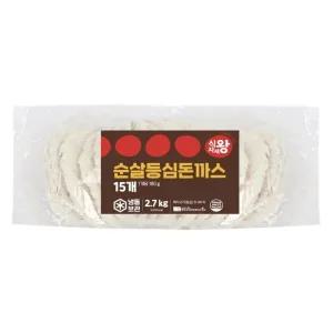 식자재왕 순살 등심 돈까스 2.7kg