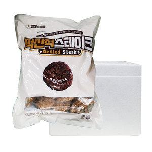 맘모스 떡산적 스테이크 2kg 3개 1박스