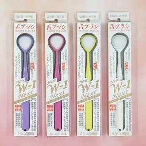 일본 시키엔 w-1 next 혀 혓바닥 구강 입속 백태 설태 냄새 닦기 제거 클리너 1개