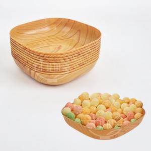 다용도 전사 바구니 10P 사각 플라스틱 업소용 안주그릇 스낵볼 마카로니 팝콘 간식 접시