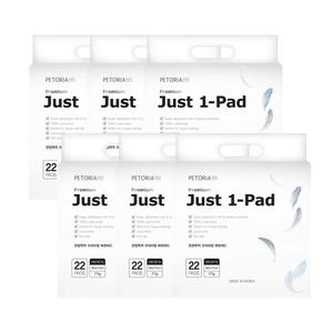 한장뚝딱 국산 프리미엄 강아지 배변패드 대형 고흡수 77g 132매 60x77cm