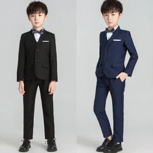 남아 키즈 어린이 토론토 셔츠 자켓 베스트 바지 타이 5종 정장 세트