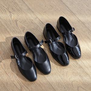 에나멜 인조가죽 2.3cm 여성스러운 하객구두 데일리 캐주얼 벨라테 메리제인 펌프스