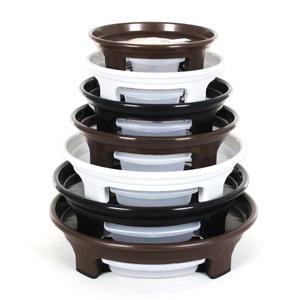 청운 원형 화분받침대 (3호 / 30.5cm) 화분받침 서랍식 물받이 진열대 수반 원예용품