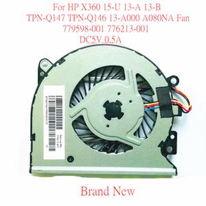 노트북 CPU 냉각 FAN 호환 hp X360 15-U 13-A 13-B TPN-Q147 TPN-Q146 13-A000 A080NA 779598-001 776213-0