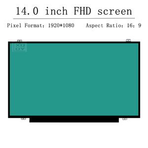 레노버 아이디어패드용 슬림 LED 매트릭스 노트북 LCD 스크린 패널 비접촉 700S-14ISK 500S-14ISK 500-14IS