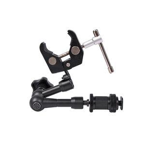 마이크 모니터 거치대 마운트 매직 암 클램프 DSLR 액션캠 sj4000