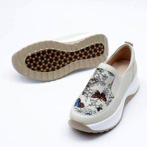 [제이시]제이시 여자 원피스운동화 소가죽 굽높은 슬립온 K237