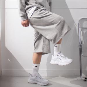 3단쭈리 7부 핀턱 버뮤다 와이드 트레이닝 팬츠 / 편한 여름 츄리닝 반바지 남자 여자 공용 헬스 운동