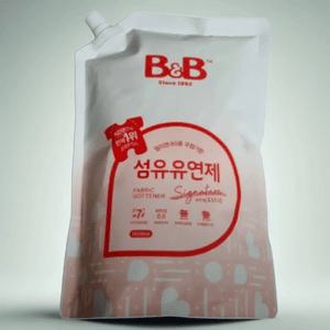 비앤비 섬유유연제 시그니처 자스민 로즈 리필 1500ml