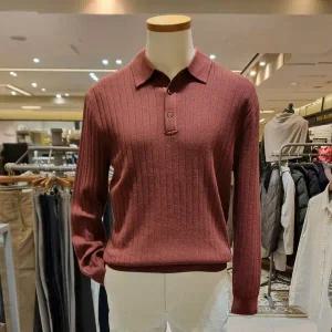 [올젠](의정부점)골지짜임 카라니트  4컬러 ET1204F