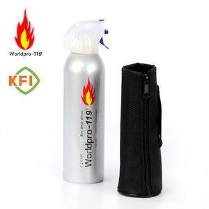 휴대용 소화기 캠핑용 차량용 실내용 미니 KFI 국가검증 간이 스프레이 소화기케이스 가방 SET