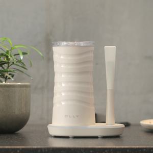 올리 전동우유거품기 OLLY 우유스팀기 OLMF08 아이보리		