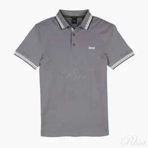 휴고보스 패디 50469055 036 로고 언더칼라 코튼 피케 폴로 셔츠