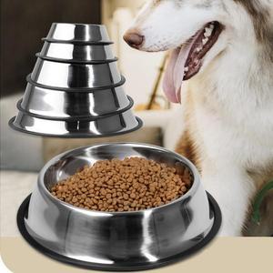 대형견 스텐 밥그릇 원형 물그릇 대형 큰개 식기 급식기 리트리버