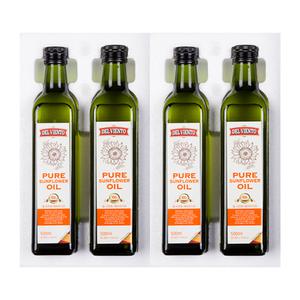 델비엔토 해바라기씨유 500ml X 4병 안전포장 스페인 프리미엄 오일 천연토코페롤 비타민E
