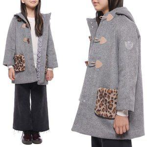 [기타][명품] 모나리자 22FW 로고 패치 더플 코트 1901040047_0032_22F