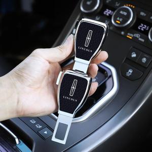 링컨 안전 벨트 클립 고정 연장 꽂이 차량 홀더 자동차