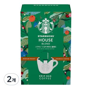 스타벅스 커피 드립백 하우스 블렌드 9g × 5개입 × 2개